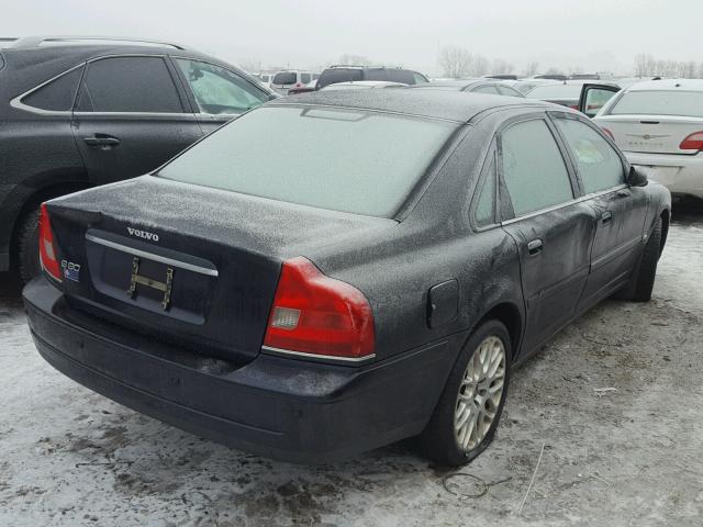 YV1TS592961429370 - 2006 VOLVO S80 2.5T BLUE photo 4