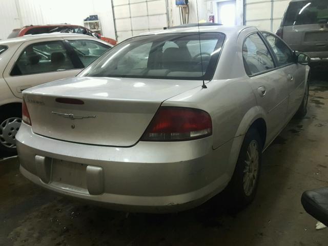 1C3EL46X65N597727 - 2005 CHRYSLER SEBRING SILVER photo 4