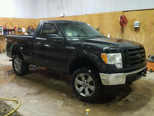 1FTMF1EM8BFA66068 - 2011 FORD F150 BLACK photo 1