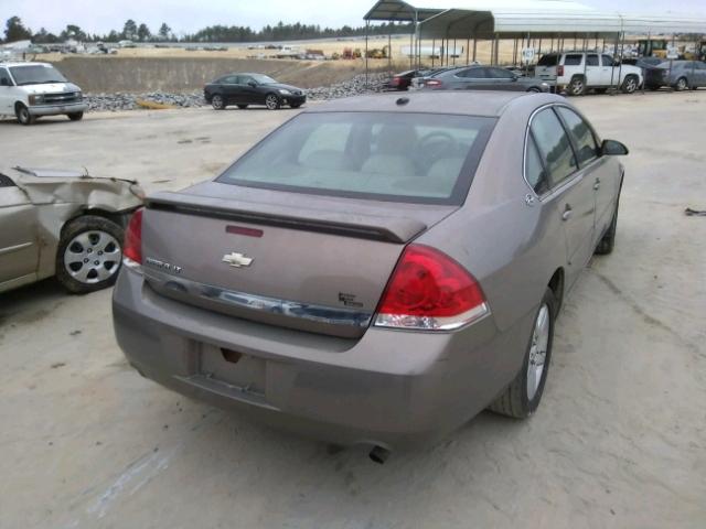 2G1WC581369187639 - 2006 CHEVROLET IMPALA LT GOLD photo 4