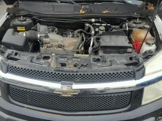 2CNDL23F356141322 - 2005 CHEVROLET EQUINOX LS BLACK photo 7