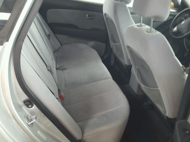 KMHDU46D28U368879 - 2008 HYUNDAI ELANTRA GL SILVER photo 6