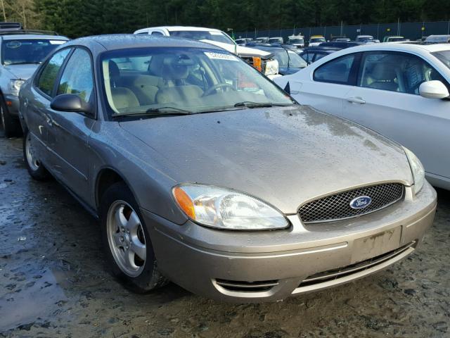 1FAFP53UX6A132497 - 2006 FORD TAURUS SE BEIGE photo 1