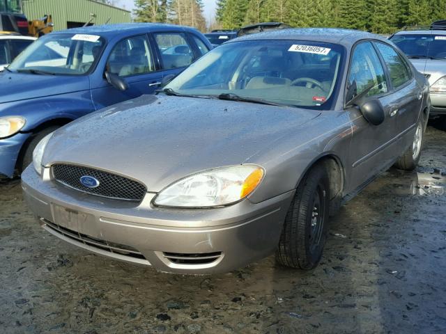 1FAFP53UX6A132497 - 2006 FORD TAURUS SE BEIGE photo 2