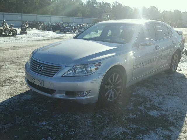 JTHCL5EF7C5014613 - 2012 LEXUS LS 460 SILVER photo 1