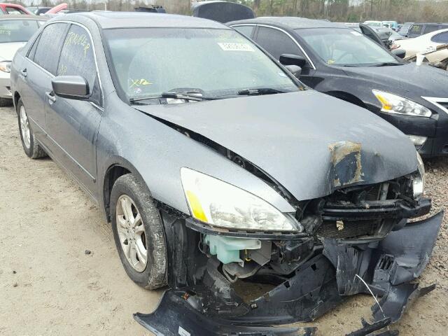 JHMCM56786C005424 - 2006 HONDA ACCORD EX GRAY photo 1