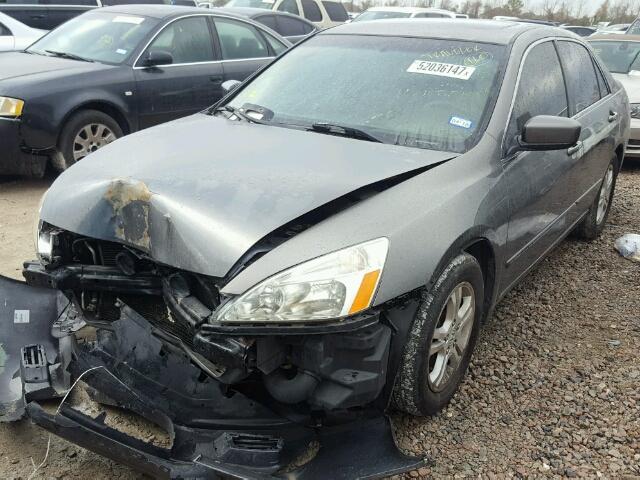 JHMCM56786C005424 - 2006 HONDA ACCORD EX GRAY photo 2