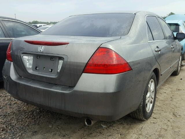 JHMCM56786C005424 - 2006 HONDA ACCORD EX GRAY photo 4