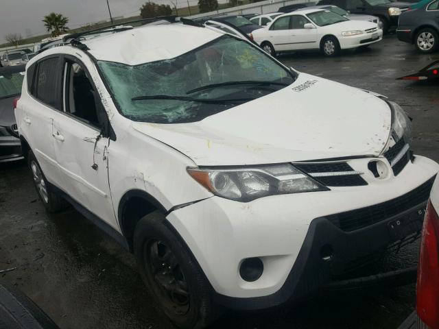 JTMZFREV0D5010051 - 2013 TOYOTA RAV4 LE WHITE photo 1