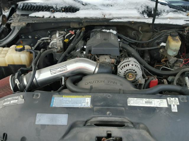 3GNFK16TXYG128160 - 2000 CHEVROLET SUBURBAN K GRAY photo 7