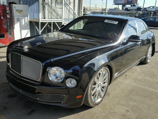 SCBBB7ZH2EC019730 - 2014 BENTLEY MULSANNE BLACK photo 2