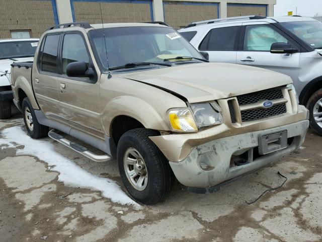 1FMZU77E01UA86163 - 2001 FORD EXPLORER S GOLD photo 1