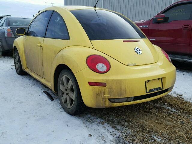 3VWRR21C46M407713 - 2006 VOLKSWAGEN NEW BEETLE 黄色 照片 3
