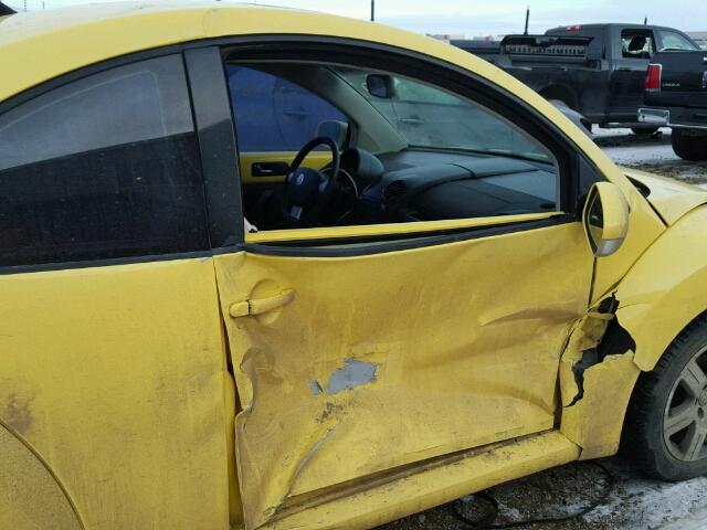 3VWRR21C46M407713 - 2006 VOLKSWAGEN NEW BEETLE 黄色 照片 9