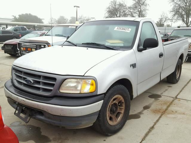 1FTRF17W6YKB36624 - 2000 FORD F150 BLUE photo 2