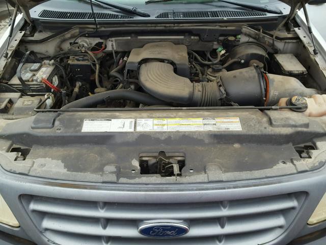 1FTRF17W6YKB36624 - 2000 FORD F150 BLUE photo 7