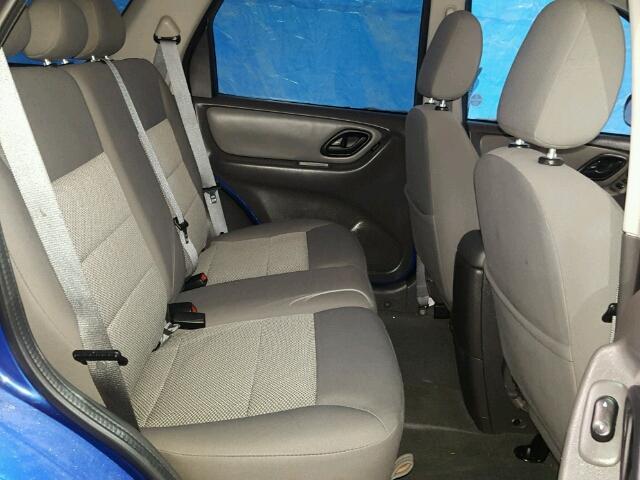 1FMYU03166KA55413 - 2006 FORD ESCAPE XLT BLUE photo 6