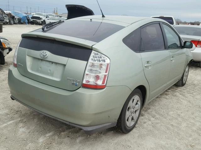 JTDKB20U377655210 - 2007 TOYOTA PRIUS GREEN photo 4