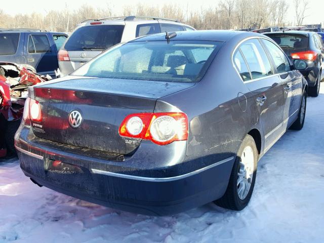 WVWAK93CX6P053250 - 2006 VOLKSWAGEN PASSAT 2.0 GRAY photo 4