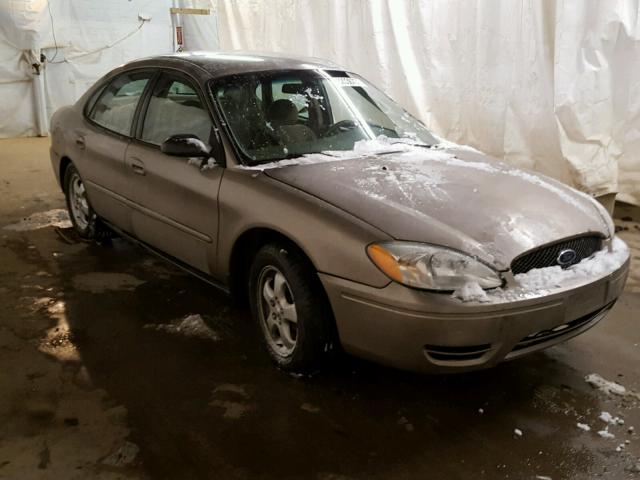 1FAFP53U37A206778 - 2007 FORD TAURUS SE GOLD photo 1