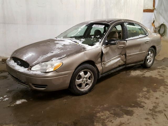 1FAFP53U37A206778 - 2007 FORD TAURUS SE GOLD photo 2