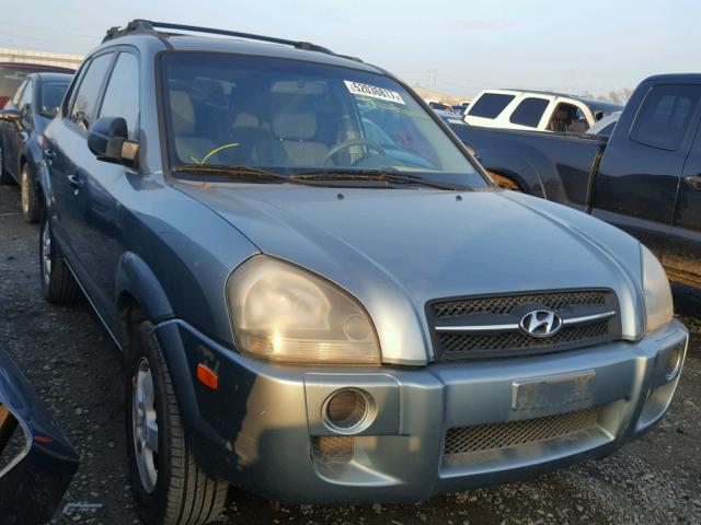 KM8JM72B56U276994 - 2006 HYUNDAI TUCSON GL TEAL photo 1