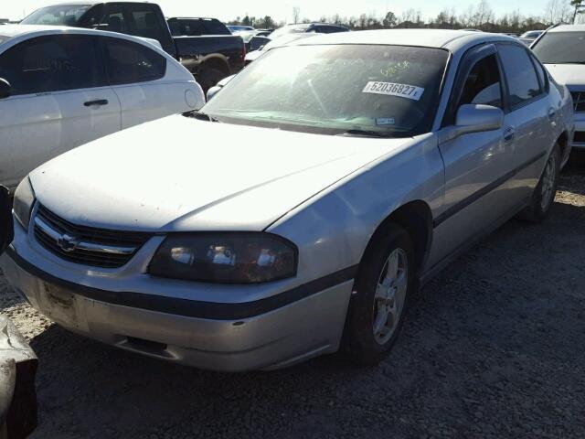 2G1WF52E229291861 - 2002 CHEVROLET IMPALA SILVER photo 2