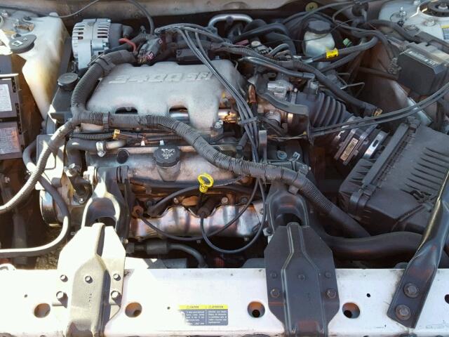 2G1WF52E229291861 - 2002 CHEVROLET IMPALA SILVER photo 7