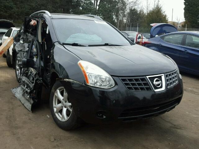 JN8AS58V48W410793 - 2008 NISSAN ROGUE S BLACK photo 1