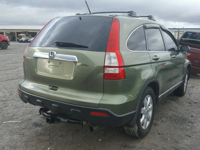 5J6RE48767L010214 - 2007 HONDA CR-V EXL GREEN photo 4