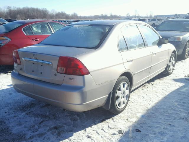 1HGES25832L029358 - 2002 HONDA CIVIC EX SILVER photo 4