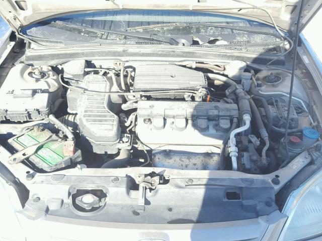 1HGES25832L029358 - 2002 HONDA CIVIC EX SILVER photo 7