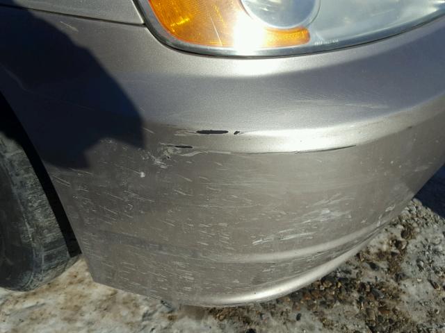 1HGES25832L029358 - 2002 HONDA CIVIC EX SILVER photo 9