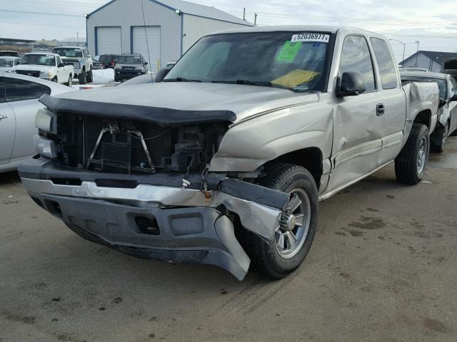 1GCEK19B05E264629 - 2005 CHEVROLET SILVERADO SILVER photo 2