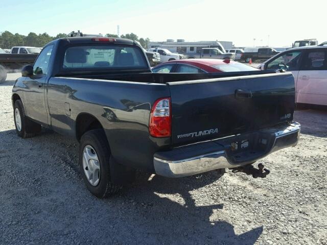 5TBJT32165S468735 - 2005 TOYOTA TUNDRA GREEN photo 3