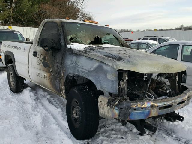 1GCHK24U77E162534 - 2007 CHEVROLET SILVERADO WHITE photo 1