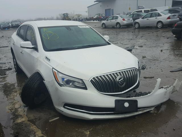 1G4GB5G39EF305468 - 2014 BUICK LACROSSE WHITE photo 1