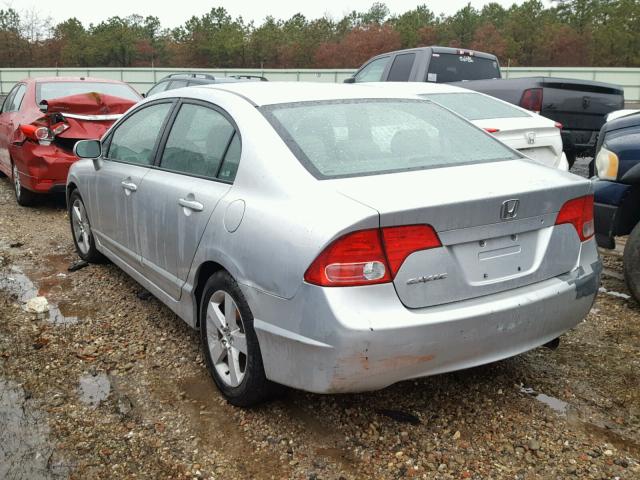 1HGFA16886L150554 - 2006 HONDA CIVIC EX GRAY photo 3