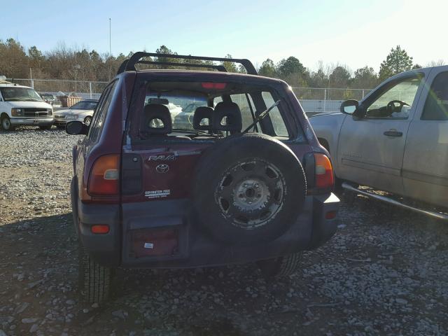 JT3GP10V4V7016684 - 1997 TOYOTA RAV4 MAROON photo 9