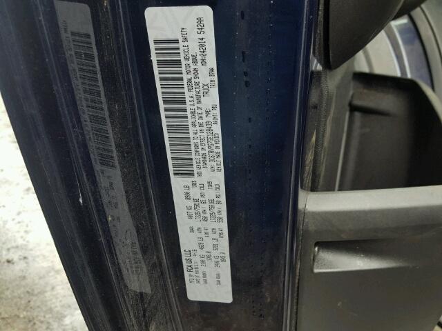 3C6TRVPG7GE128439 - 2016 RAM PROMASTER 蓝色 照片 10