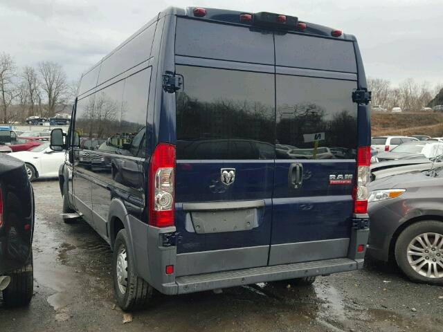 3C6TRVPG7GE128439 - 2016 RAM PROMASTER 蓝色 照片 3