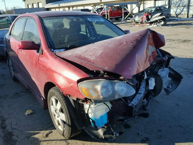 1NXBR32E26Z590501 - 2006 TOYOTA COROLLA CE MAROON photo 1