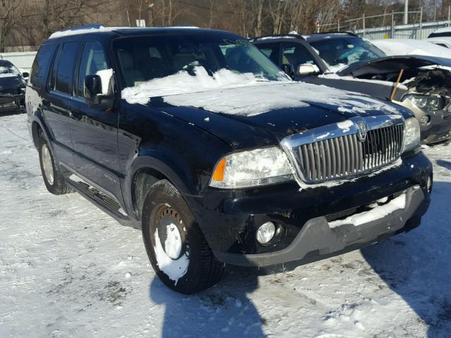 5LMEU78H53ZJ01332 - 2003 LINCOLN AVIATOR BLACK photo 1