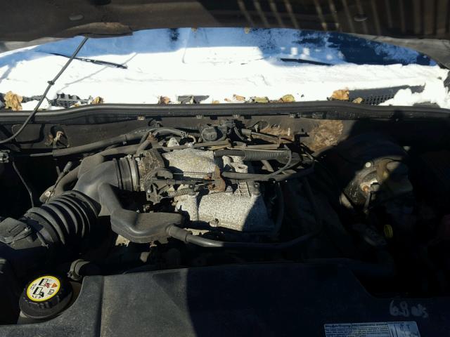 5LMEU78H53ZJ01332 - 2003 LINCOLN AVIATOR BLACK photo 7