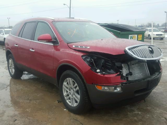 5GAKRBED8CJ395969 - 2012 BUICK ENCLAVE MAROON photo 1