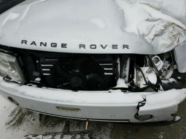 SALMF11444A163430 - 2004 LAND ROVER RANGE ROVE SILVER photo 7