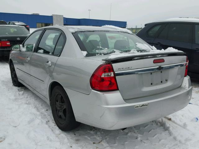 1G1ZT51806F166193 - 2006 CHEVROLET MALIBU LT SILVER photo 3