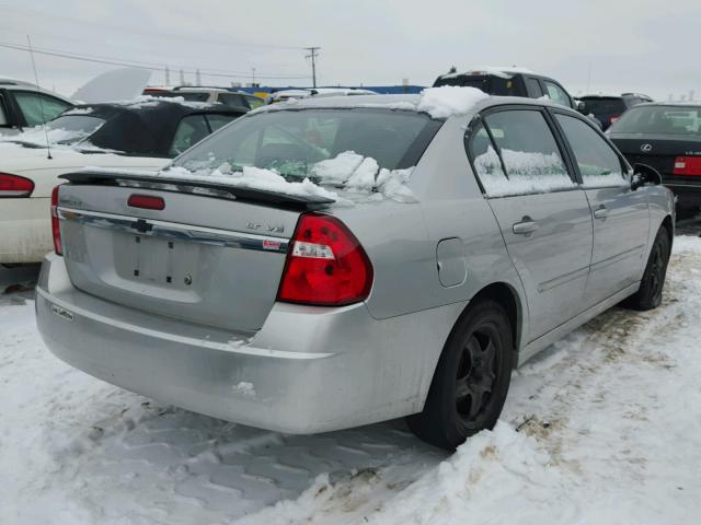 1G1ZT51806F166193 - 2006 CHEVROLET MALIBU LT SILVER photo 4