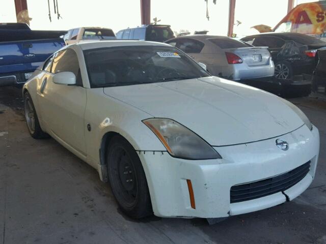 JN1AZ34D55M604171 - 2005 NISSAN 350Z COUPE WHITE photo 1