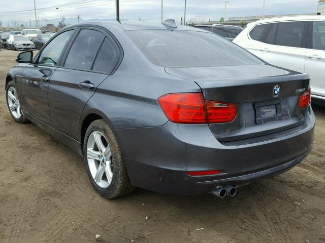 WBA3C1G54DNR47009 - 2013 BMW 328 I SULE GRAY photo 3